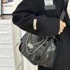 Premium Patent Leather Chain Stray Bag Women's Autumn and Winter Large-capacity Commuter Underarm Bag Student Versatile Shoulder Messenger Bag