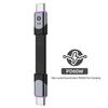 Кабель Type-C на USB C 40 Гбит/с, 15 см, Type C на C, штекер, PD240 Вт, шнур для быстрой зарядки, специально для игровых планшетов, телефонов