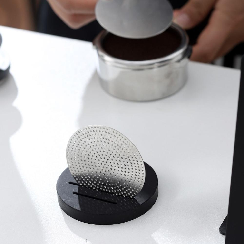 6.7*6.7*0.8cm Coffee Filter Screen Coffee Filter Screen Holder Coffee Improved Filtration Maintains Tidy Workspace