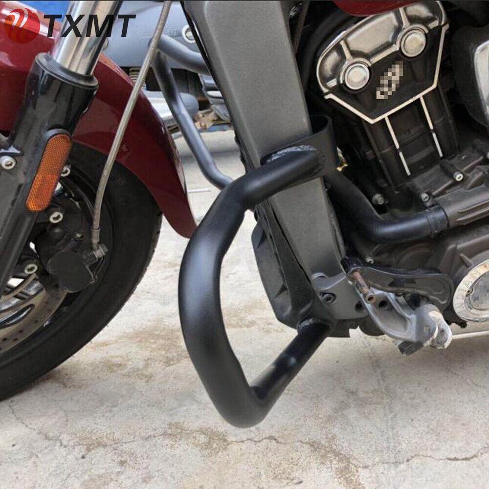 Индийский Scout Bobber Outlaw Передний бампер Усиленная защита двигателя