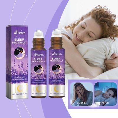 Комбинированное масло лаванды, стабилизирующее бессонницу, способствует комфортному глубокому сну, 10 мл