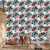 Beautiful Watercolor Flowers Wallpaper for Living Room and Bedroom 50x1000