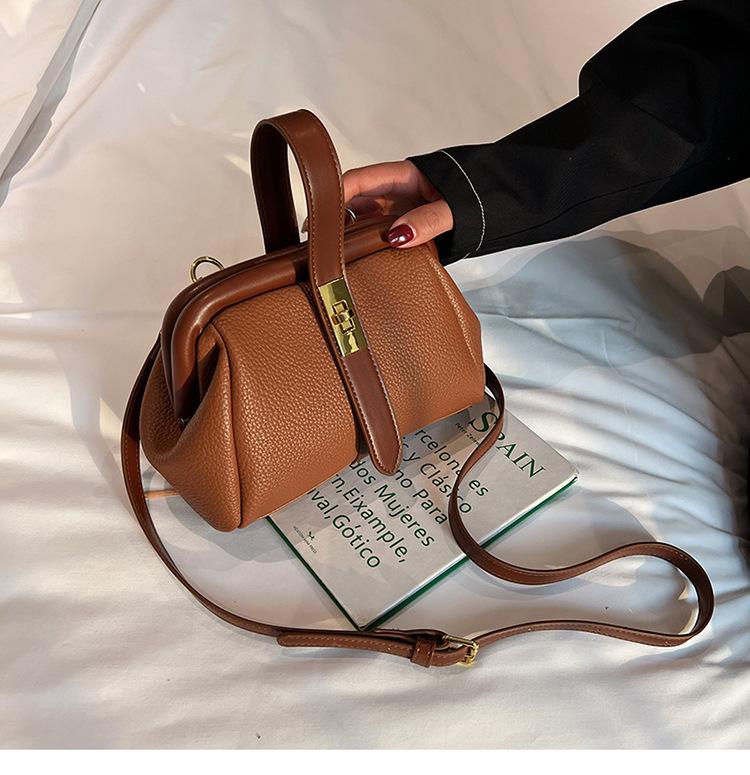 Сумка женская сумка 2022 модная новая сумка с рисунком личи модная универсальная сумка через плечо