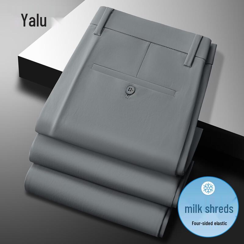 Мужские повседневные прямые брюки Yalu свободного кроя