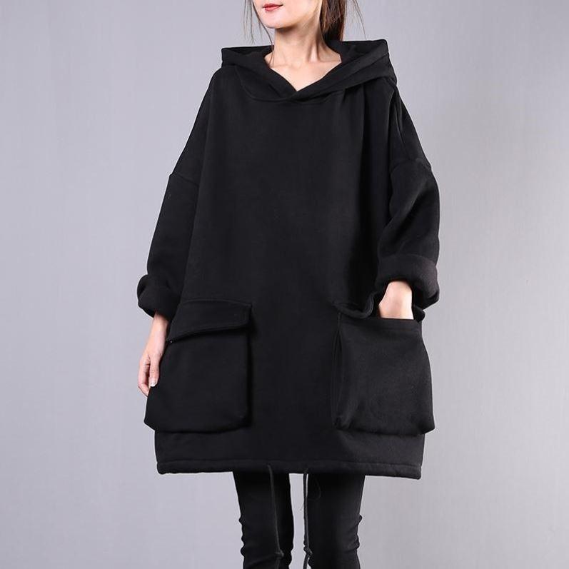 Новая корейская версия свободного покроя большого размера женская одежда флисовый утолщенный свитер с капюшоном женский топ с длинными рукавами женское осенне-зимнее пальто женское