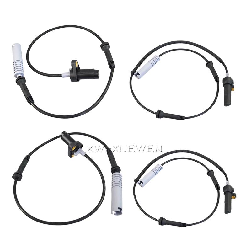 4pcs ABS Wheel Speed Sensor 34521182159 34521182160 For BMW E39 540i 535i 528i 525tds 525td 523i 520i M62B44 M52B28 M51D25