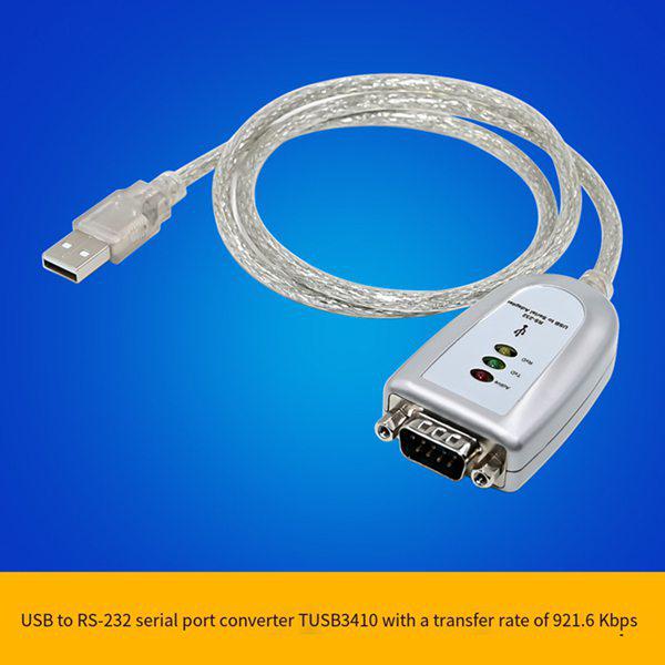 SUNWEIT ST364 USB TUSB3410 RS-232 Adapter, 1 Piece, Plastic, Color: As Shown