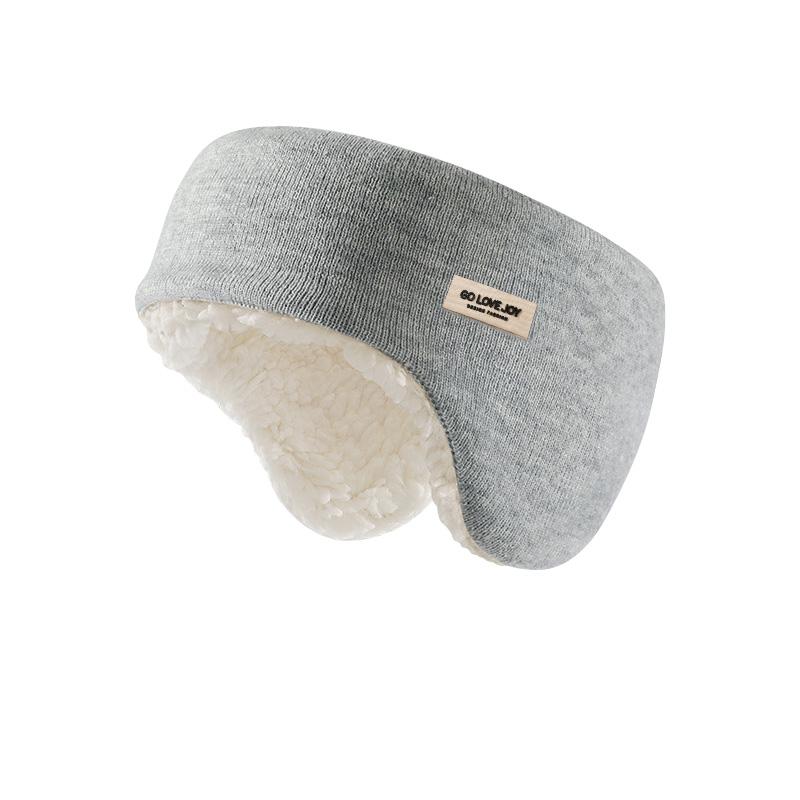 Winter Ear Warmer Earmuffs for Women Outdoor Sports Cycling Warm Fleece Ear Muffs Headband Windproof Ear Cover Elastic Earflap