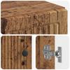 Toilet Cabinet EDE Reclaimed Wood 66 x 25.5 x 190 cm Particle Board