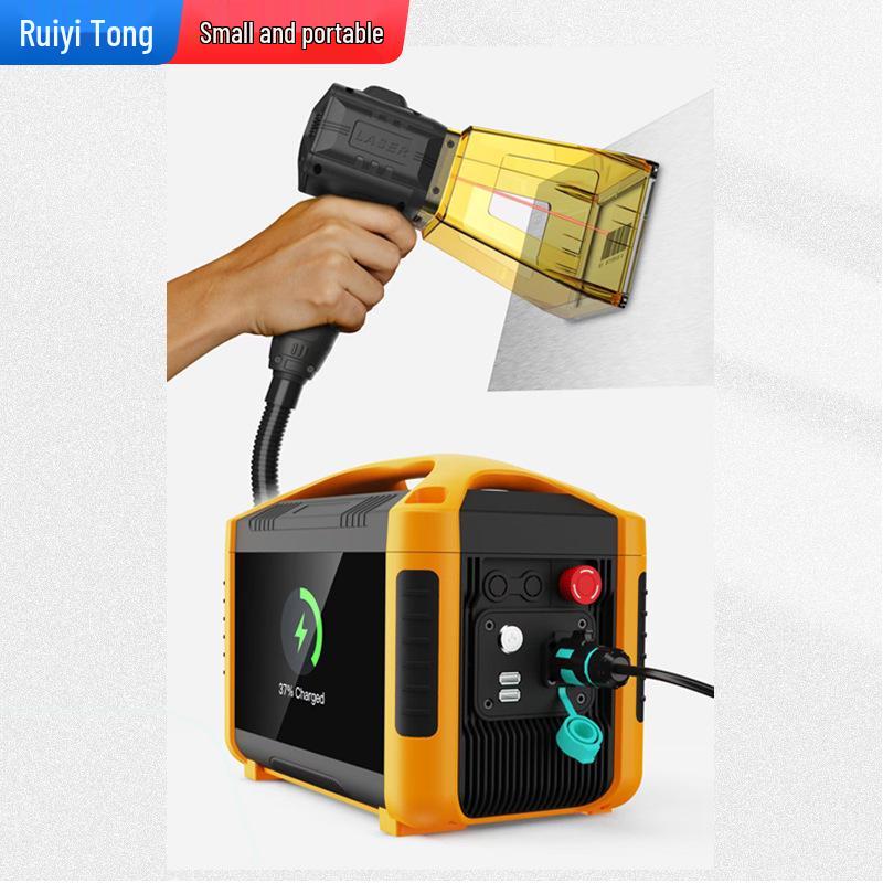 Portable Handheld Laser Engraver and Code Printer for Metal and Electric Poles