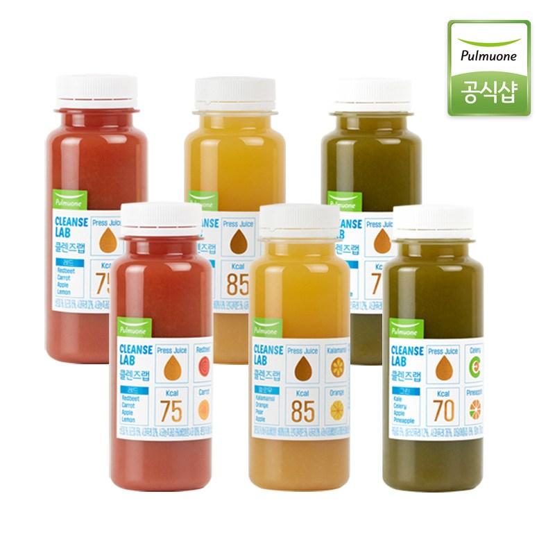 Pulmuone Cleanse Lab Juice (190мл*6 бутылок)_Очищающий сок
