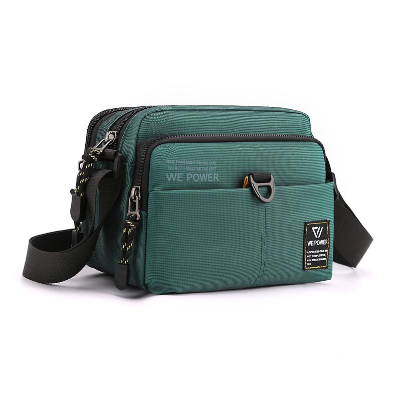 Fashion Design Men's Bag Oxford Man Messenger Bag Crossbody Hobos Bags 3 Layers Design Men's Handbag Shoulder Bag