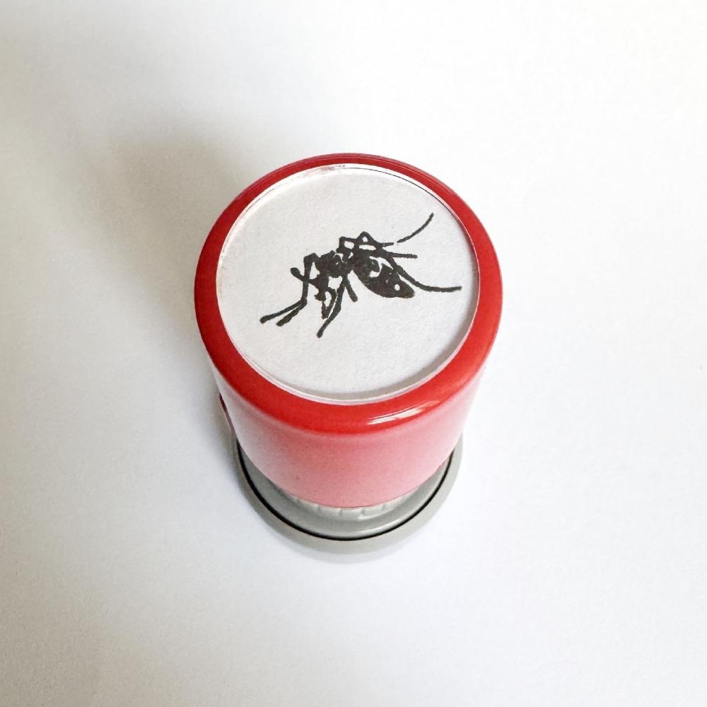 Novelty Self-ink Stamps Assorted Stamps Funny Prank Stamp Mosquito Stamps  Handbook Decoration
