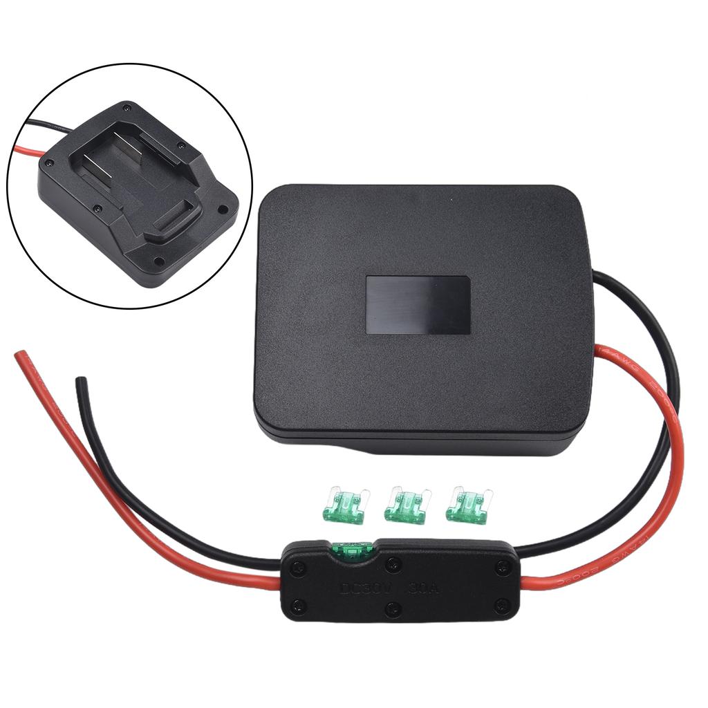 Адаптер для литий-ионного аккумулятора Parkside X 20V, разъем питания, простая установка с проводом сечением 14 AWG и улучшенными функциями безопасности