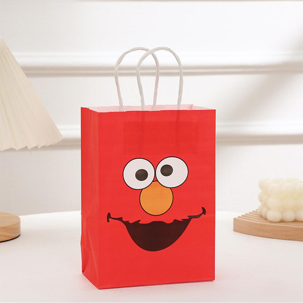 12 шт. праздничных пакетов «Улица Сезам» для игр, для детей, для взрослых, для украшения на день рождения