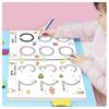 Children Montessori Drawing Toys Pen Control Training Color Shape Math Match Game Set Toddler Learning Educational Toys for Kids
