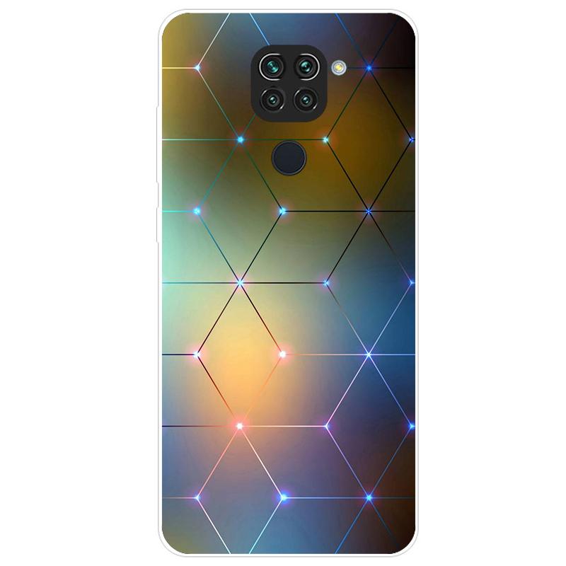 Чехол для телефона Xiaomi Redmi Note 9 Чехол 6.53;' Мягкий силиконовый чехол-накладка из ТПУ для Xiaomi Redmi Note 9, чехол-накладка Fundas Para
