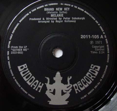 7-дюймовая пластинка МЕЛАНИ (2) - Новый ключ 2011105 Buddah Records 1971 UK Rock Б/у