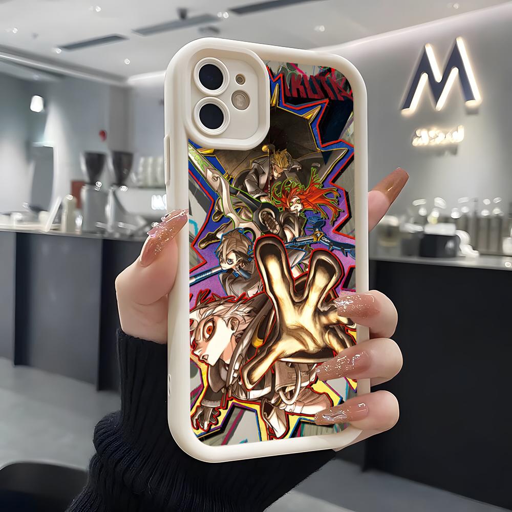 Аниме A-Gachiakuta Чехол для телефона Для IPhone Air 17 Pro Max 16 E 15 14 Pro Max 13 12 11 Mini Plus Мягкий силикон Белый чехол