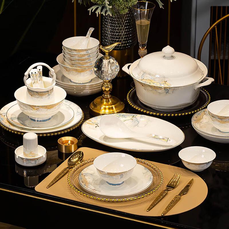 Glazed Ceramic Dinnerware Set