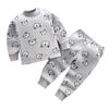 Baby Thermal Underwear Set: Plush, Thickened Two-Piece Pajamas for Boys and Girls