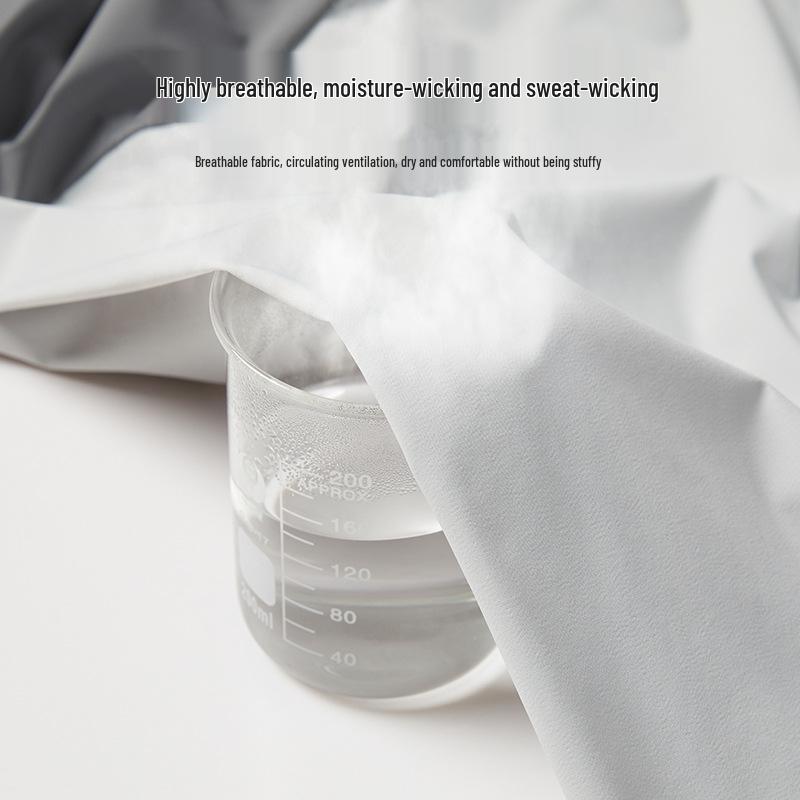 Летняя легкая куртка из ледяного шелка с защитой от УФ-лучей для мужчин и женщин