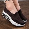 Women’s Black Running Sneakers Casual Red Sport Shoes Coffee Thick Sole Height Increase Platform Shoes Over Sized