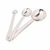 Stainless Steel Measuring Spoons, 3 Pieces, 0404