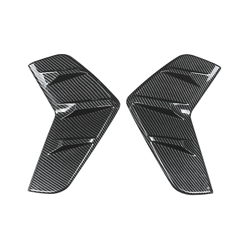 Для Toyota RAV4 XA50 2019 2020 2021 2022 2023 2024 RAV 4 Hybrid ABS Carbon Car Передняя противотуманная фара Рамка Крышка Чехол Отделка Наклейки