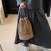 Vintage Summer Women Hand-Woven Rattan Straw Beach Wicker Crossbody Bags Female Handbag Purse Clutch Shopping Bags