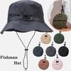 Storage Bag Bucket Hat Quick-drying Sun Hat Summer Panama Cap  Mountaineering