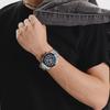 Analog Watch For Men Waterproof Luminous Chronograph Man Wristwatch Stainless Steel Men's Quartz Watches