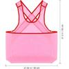 Clothes Apron - Large Capacity Oxford Fabric Drying Apron In Pink for Wet Clothes Easy To Clean and Versatile for Home Use