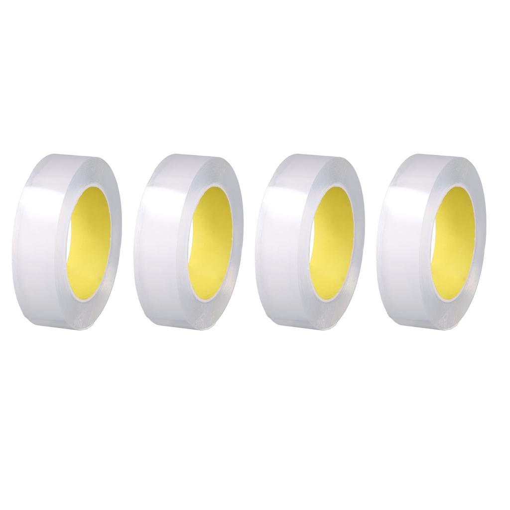 10 Rolls Double Sided Tape 0.1mm Thick Transparent Acrylic Heavy Duty Mounting Adhesive Tapes for Ph