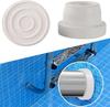 Pack of 4 Pool Ladder Rubber Plugs Replacement Accessories Swimming Pool Ladder End Suitable for Underwater Escalators