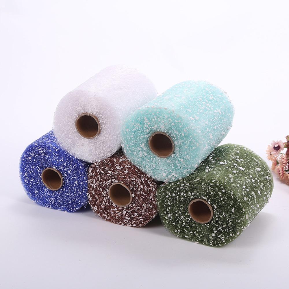 Gauze Snowflake Packing Paper Handmade Snow Point Yarn Net New Yarn Wrapping Paper