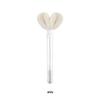 Gold Buckle Pompom Eyelash & Eyebrow Brush with Crystal Rod and Rabbit Ear Comb