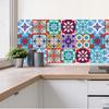 Self-adhesive PVC Patchwork Panel Tiles Set of 10 Wallpaper 20X20Cm Zm-06-015