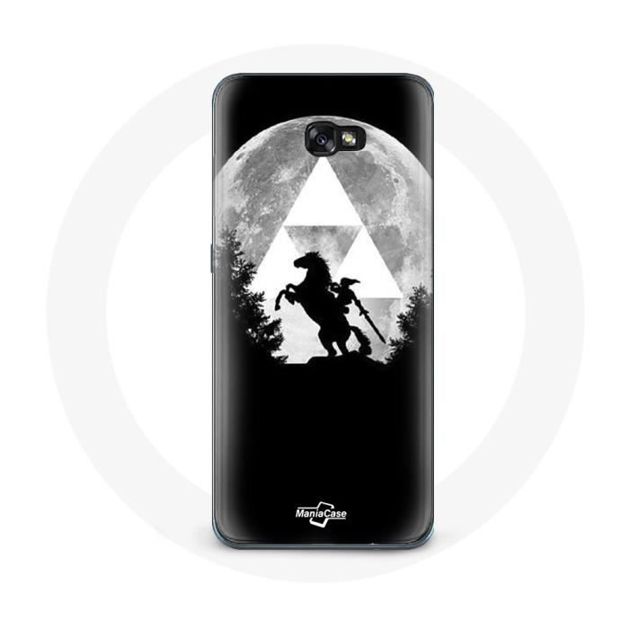 Coque - Samsung - Galaxy A3 2017 - Zelda Lune - Souple - Protection