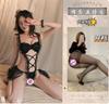 Sexual, erotic lingerie, new cute, playful, maid, see-through uniform, seductive female underwear, cosplay