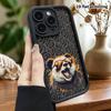 Phone Case: 2D flat design suitable for iPhone 18 17 16 15 14 13 Pro protective case, unisex, trendy cool panda, Christmas and Halloween gift