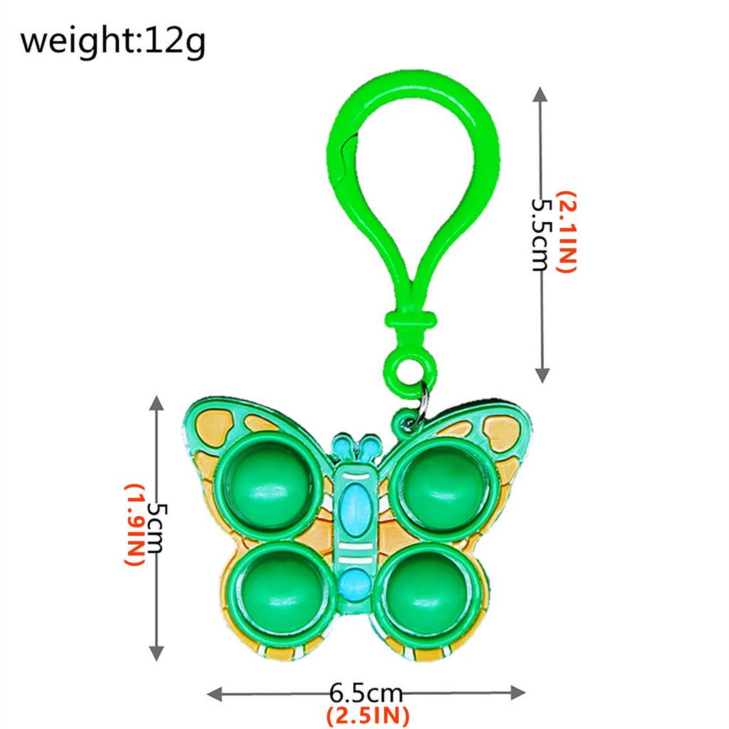 Игрушка для снятия стресса для детей-аутистов, для взрослых, праздничная игрушка, брелок для ключей