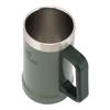 Stanley Adventure Vacuum Mug, 0.7L, Green, Big Grip Beer Stein, 10-02874-033 [Parallel Import]