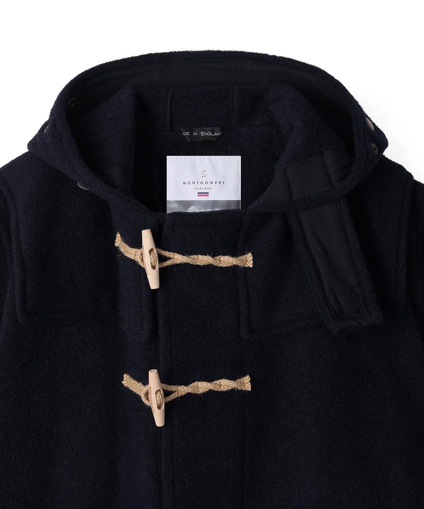 Montgomery Long Original Duffle Coat With Wooden - Navy