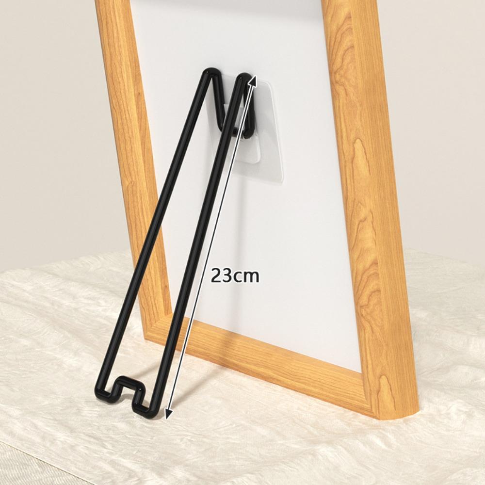 2pcs Back Support Picture Frame Back Bracket Metal Easel Back Support Photo Frame Stand