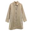 Block Tech Stainless Collar Coat XL Beige Women Used