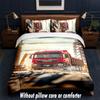 MAN Design Bed Bedding Set 1 Duvet Cover + 2 Pillowcases Soft Breathable Household Bed Linens