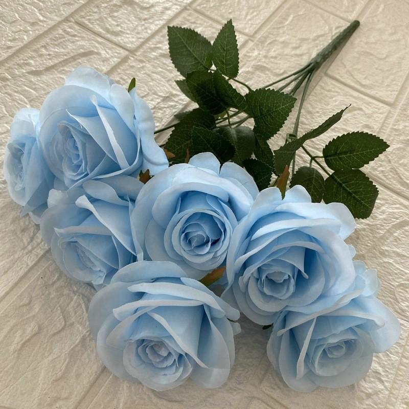 Simulated Rose Flowers For Wedding Props Home Decoration Photography Styling