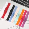 16 мм Ультратонкий силиконовый ремешок Для Swatch Классический Тонкий силиконовый ремешок для часов Специальный Трехзубцовый Водонепроницаемый браслет