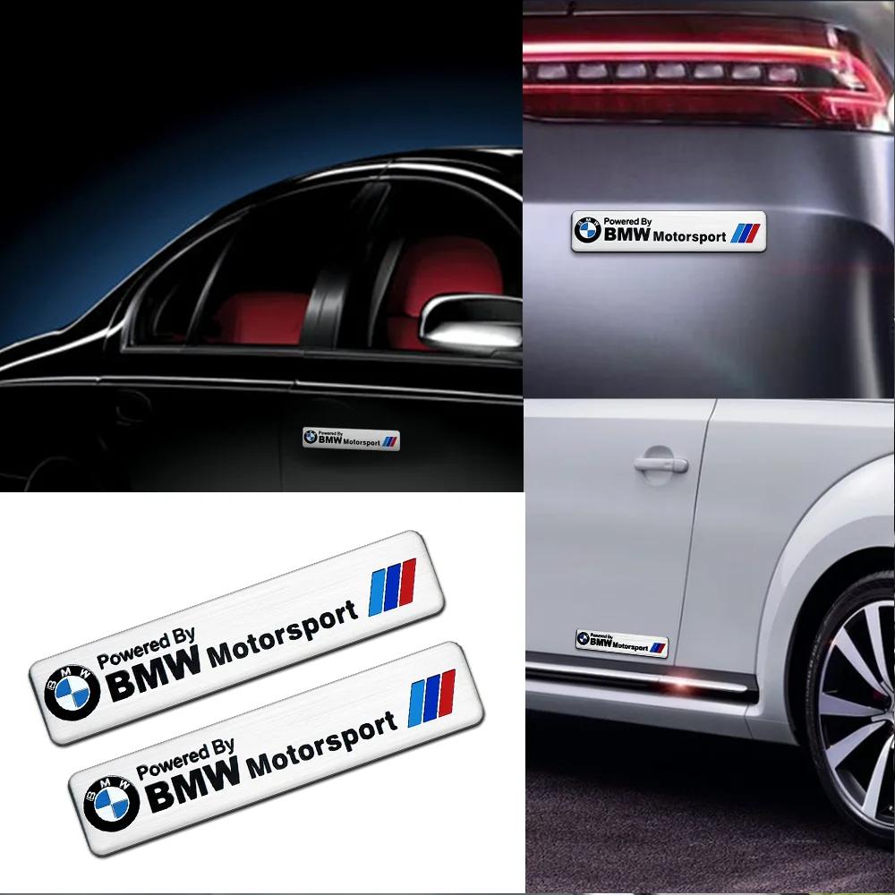 YMZP2 3D Aluminum Car Tail Trunk Body Decoration Sticker AUTO Badge For BMW X1 X3 X4 X5 F15 X6 F16 G30 7 Series G11 F48 F39 520 525 M